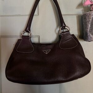 Prada Chocolate brown shoulder bag